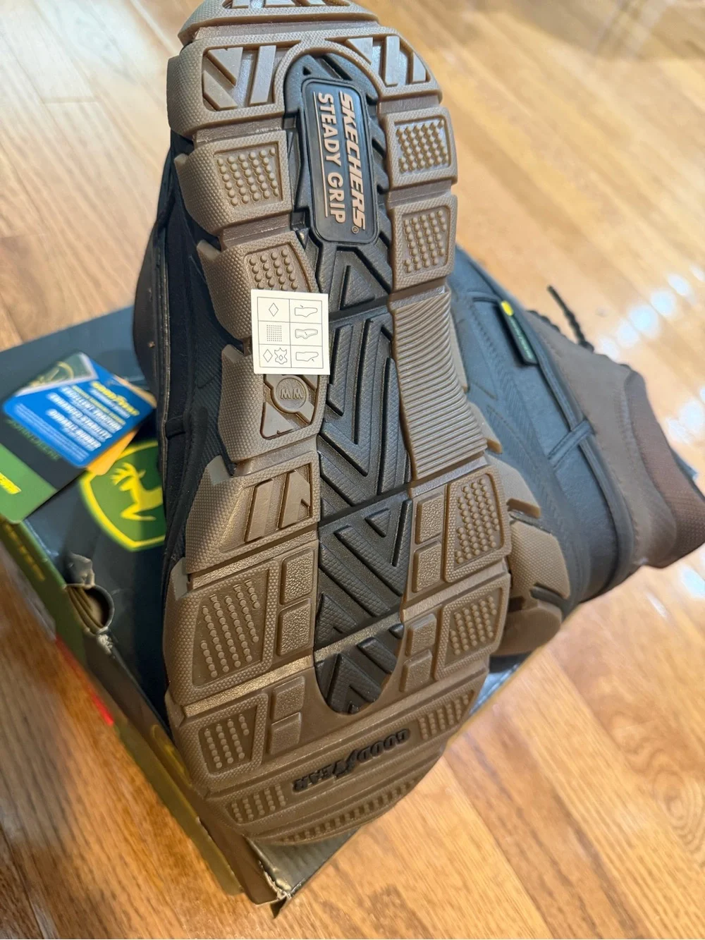 Skechers Hands Free Slip-ins® John Deere Waterproof Relaxed Fit: Swamper 8.5EE